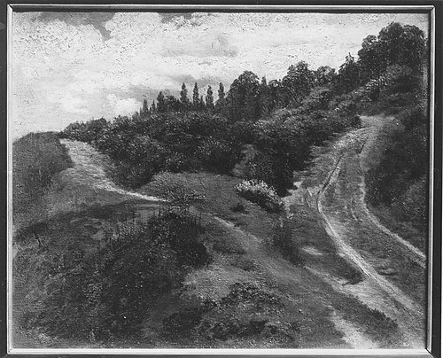 Hügellandschaft, 1851, Wilhelm von Lindenschmit
