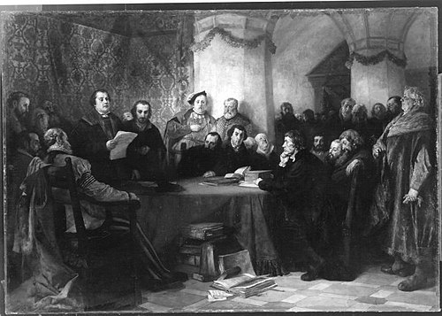 Das Marburger Religionsgespräch, 1874, Wilhelm von Lindenschmit