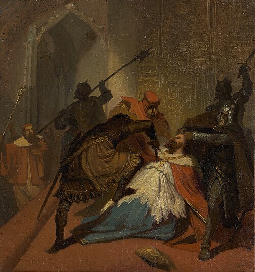 Ermordung eines Kardinals, , Wilhelm von Lindenschmit