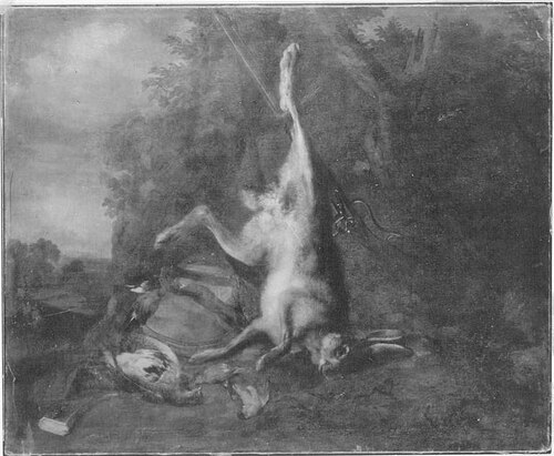 Toter Hase, 1713, Johann Georg Waxschlunger