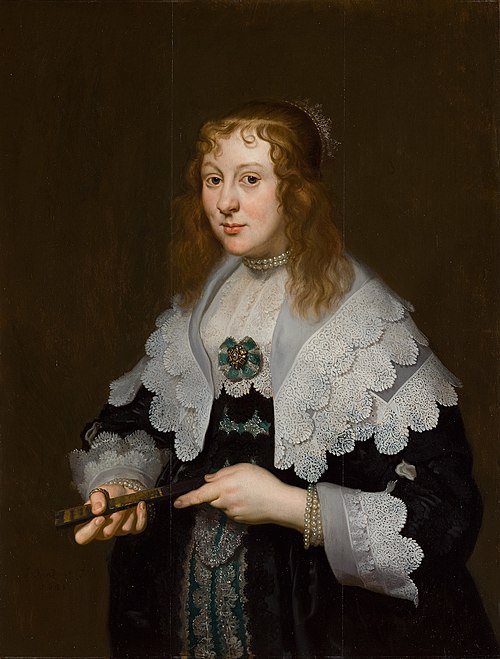 Portrait of Alida Bicker (1620-1702), 1641, Joachim von Sandrart