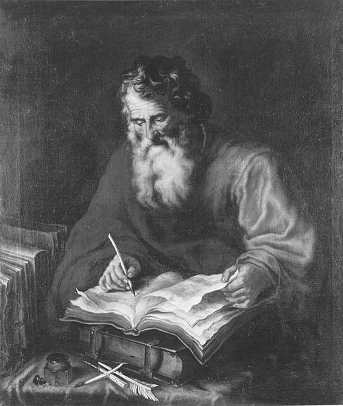Writing philosopher, 1647, Joachim von Sandrart