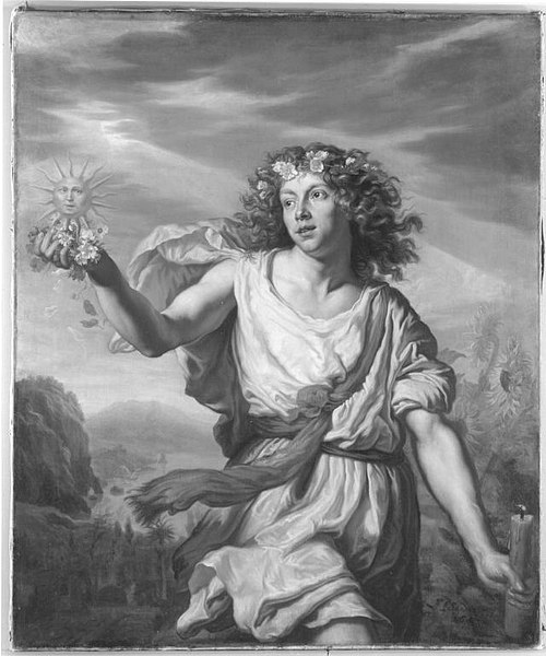 Allegory of the day, 1643, Joachim von Sandrart