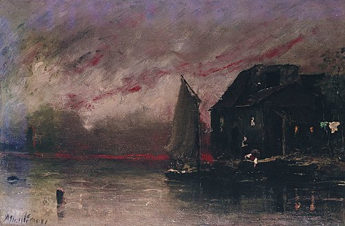 Evening Atmosphere, 1870, Mihály Munkácsy