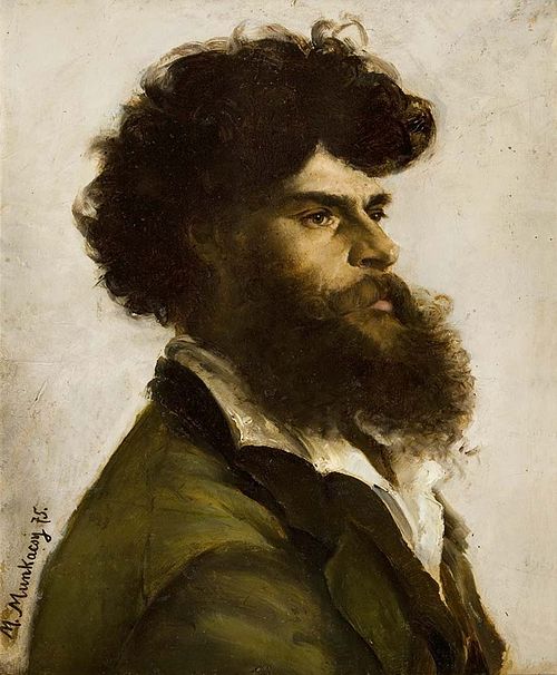 Self-portrait, 1875, Mihály Munkácsy