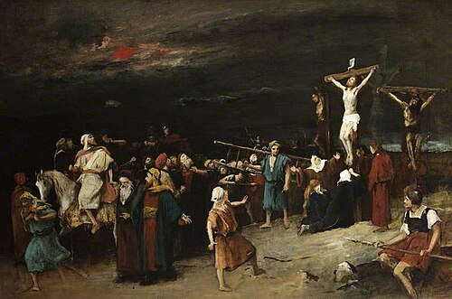 Calvary, , Mihály Munkácsy