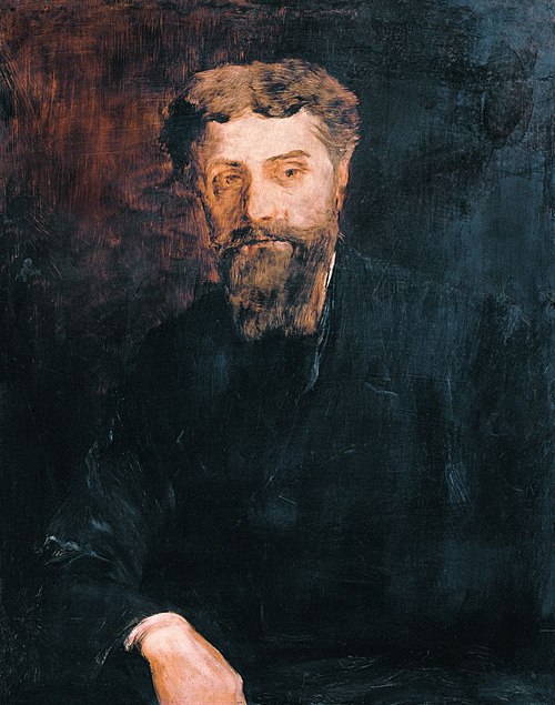 Portrait of Physician Doré (sketch), 1880, Mihály Munkácsy