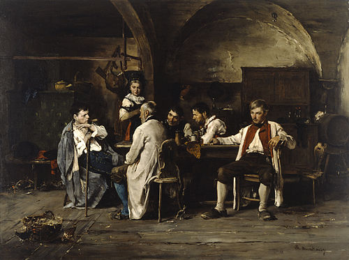 The Story of a Battle, 1875, Mihály Munkácsy