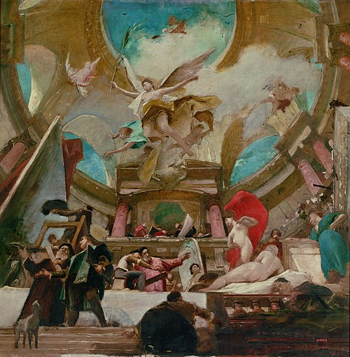 Apotheose der Renaissance, 1888, Mihály Munkácsy