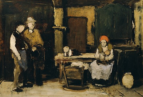 Der Trinker, , Mihály Munkácsy
