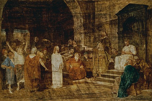 Christus vor Pilatus, 1881, Mihály Munkácsy