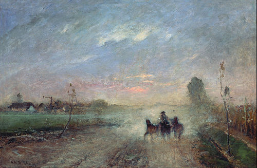 Dusty Road II, 1884, Mihály Munkácsy