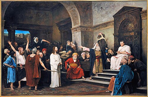 Christ before Pilate, 1881, Mihály Munkácsy