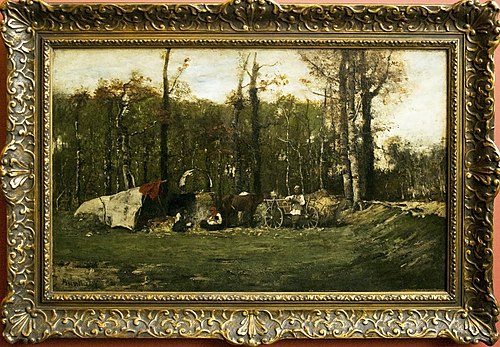 Gypsy Camp, 1873, Mihály Munkácsy