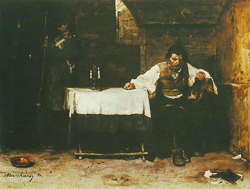 The Convict (Condemned Cell), 1870, Mihály Munkácsy