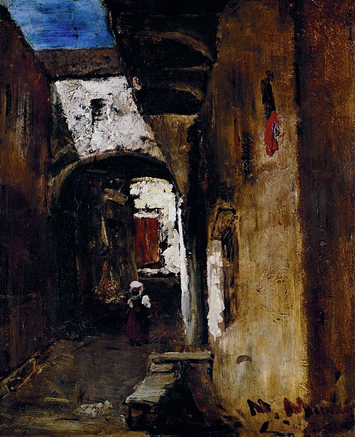 Dark Street, 1871, Mihály Munkácsy