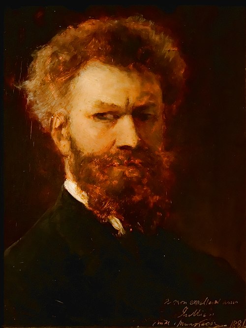 Self-Portrait II., 1881, Mihály Munkácsy