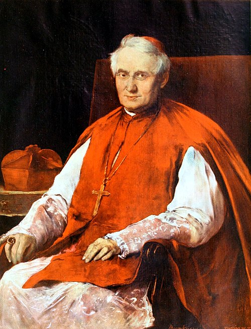 Portrait of Cardinal Lajos Haynald, 1884, Mihály Munkácsy