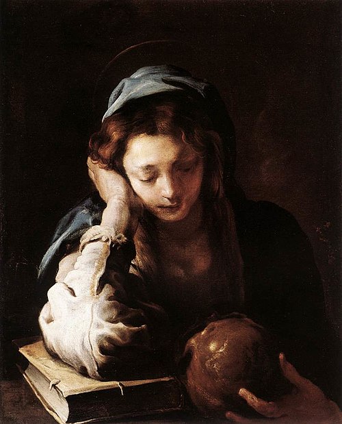 The Repentant St Mary Magdalene, 1619, Domenico Fetti