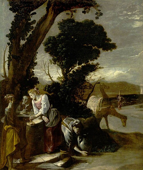 Rebecca at the Well, , Domenico Fetti