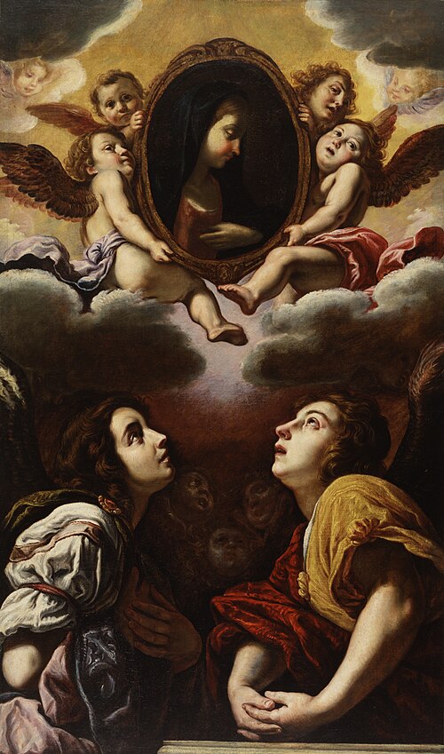 Flying and Adoring Angels, 1613, Domenico Fetti