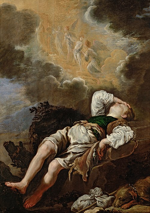 Jacob's dream of the ladder to heaven, 1619, Domenico Fetti