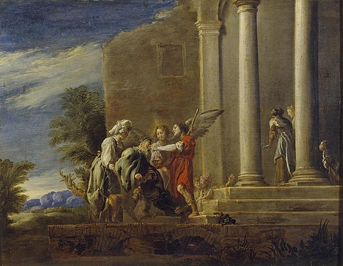 Healing of Tobit, 1621, Domenico Fetti