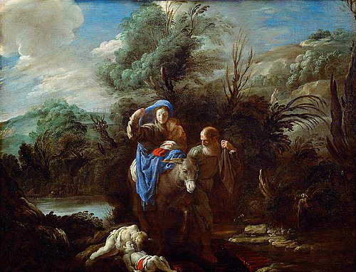 La fuite en Egypte, 1623, Domenico Fetti