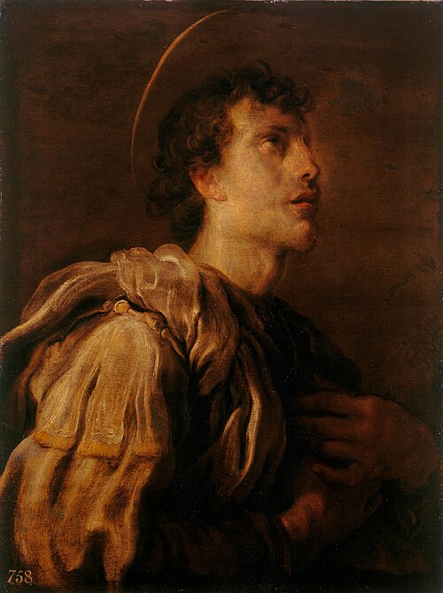 A Young Male Saint, 1617, Domenico Fetti
