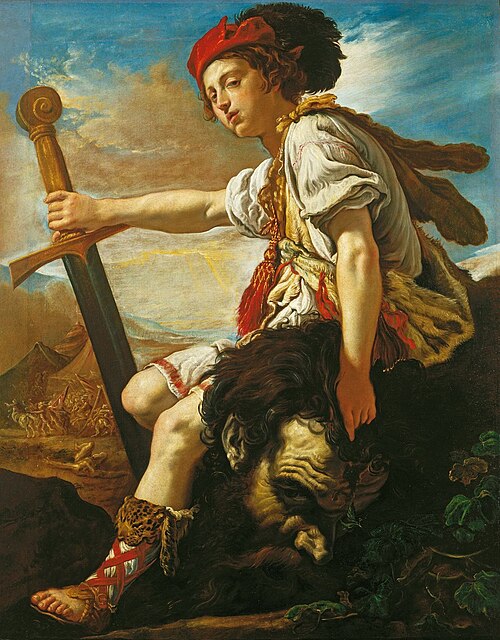 David with the Head of Goliath, 1620, Domenico Fetti