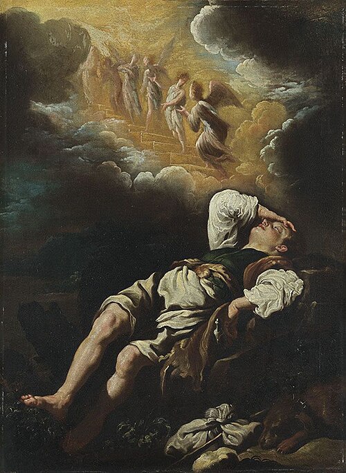 Jakobs Traum von der Himmelsleiter (Werkstatt), , Domenico Fetti