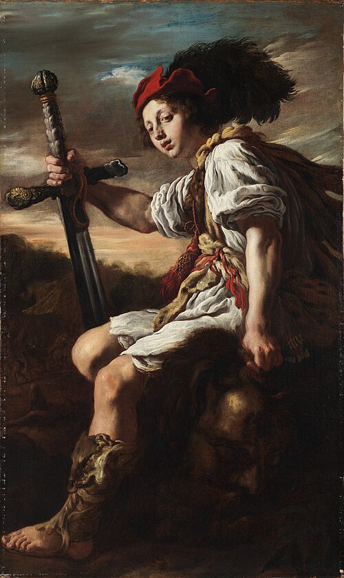David with the Head of Goliath, 1620, Domenico Fetti