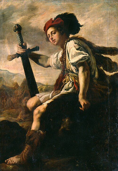 David with the Head of Goliath, 1614, Domenico Fetti
