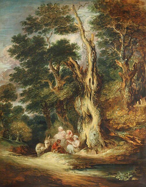 The Gadshill Oak, 1790, Gainsborough Dupont