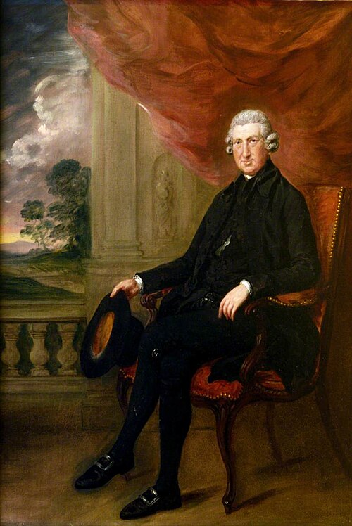 Reverend Robert Heron (1724–1813), 1790, Gainsborough Dupont