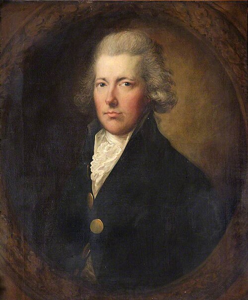 William Pitt the Younger (1759–1806), 1792, Gainsborough Dupont