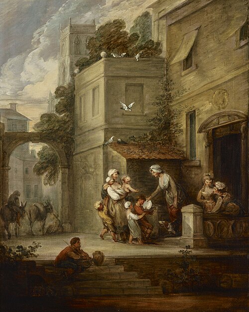 Charity Relieving Distress, , Gainsborough Dupont