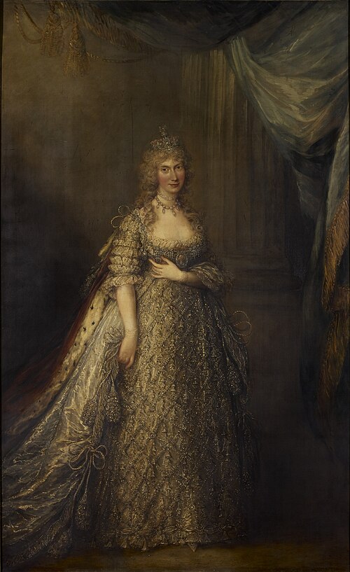 Caroline of Brunswick (1768-1821) when Princess of Wales, 1795, Gainsborough Dupont