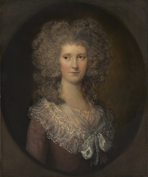 Portrait of Mary Anne Jolliffe, 1780, Gainsborough Dupont