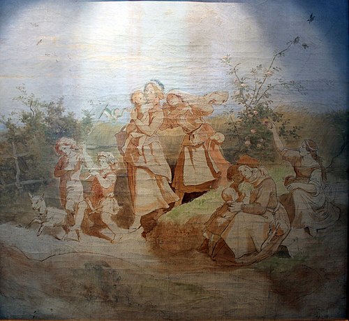 Summerlust, 1844, Adrian Ludwig Richter