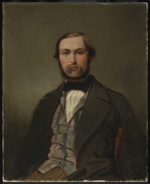 Bildnis des Stallmeisters Wilhelm Sachs, 1855, Moritz von Schwind