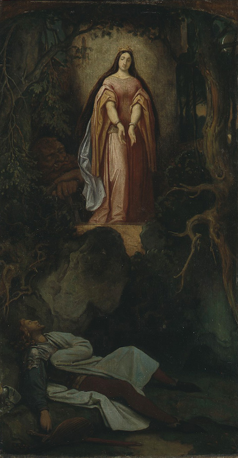 Der Traum des Ritters, 1859, Moritz von Schwind