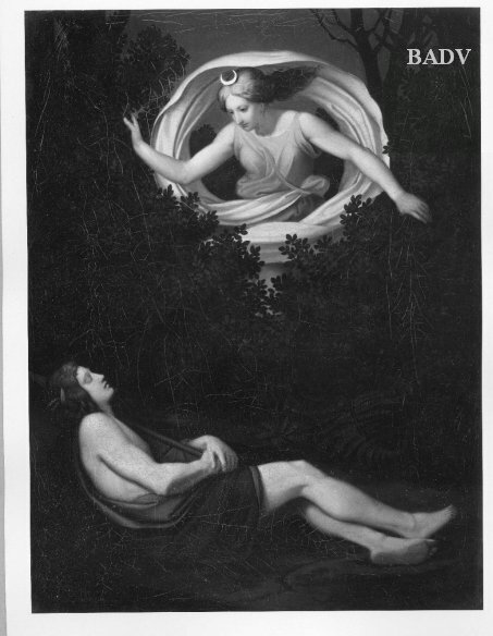 Luna and Endymion, 1829, Moritz von Schwind