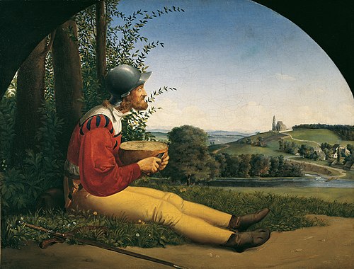 Der Brotschneider, 1823, Moritz von Schwind