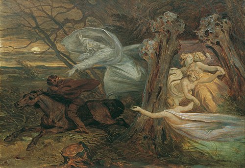 Der Erlkönig, 1830, Moritz von Schwind