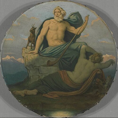 Die vier Tageszeiten: Der Morgen, 1860, Moritz von Schwind