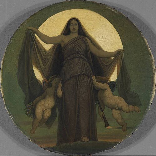 Die vier Tageszeiten: Die Nacht, 1860, Moritz von Schwind