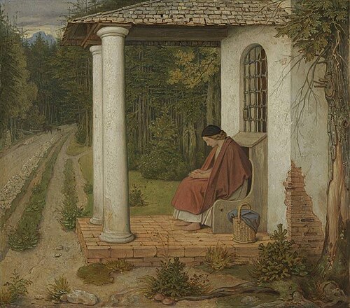 Die Waldkapelle, 1855, Moritz von Schwind