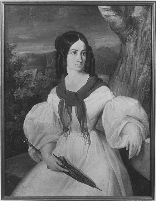 Therese Hönig, geb. von Puffer, 1836, Moritz von Schwind