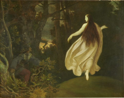 Apparition in the Forest (from Sleeping Beauty), , Moritz von Schwind